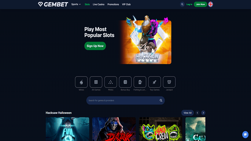 Gembet Casino 体验无与伦比的在线博彩之旅