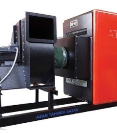 -هیتر گازی کانالی صنعتی آذر تهویه مدل SD-A650